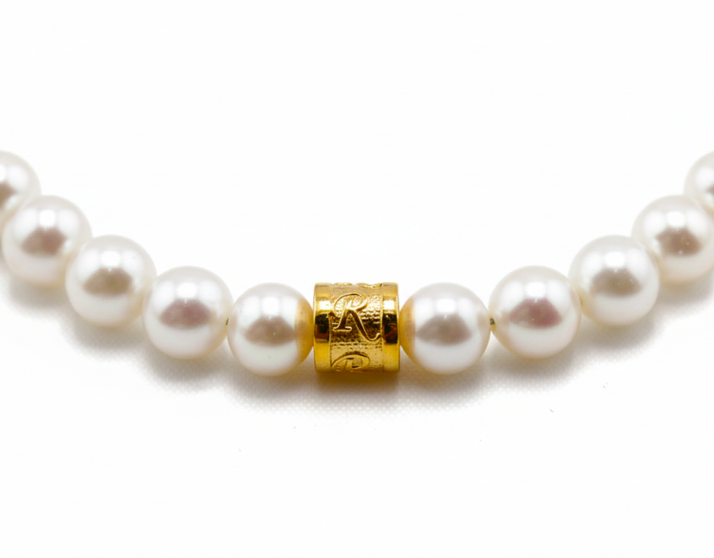 R3 パールブレスレット 角度2